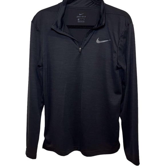 Men's Nike Black Dri Fit Activewear Sports Shirt, Size: Small - Picture 5 of 6